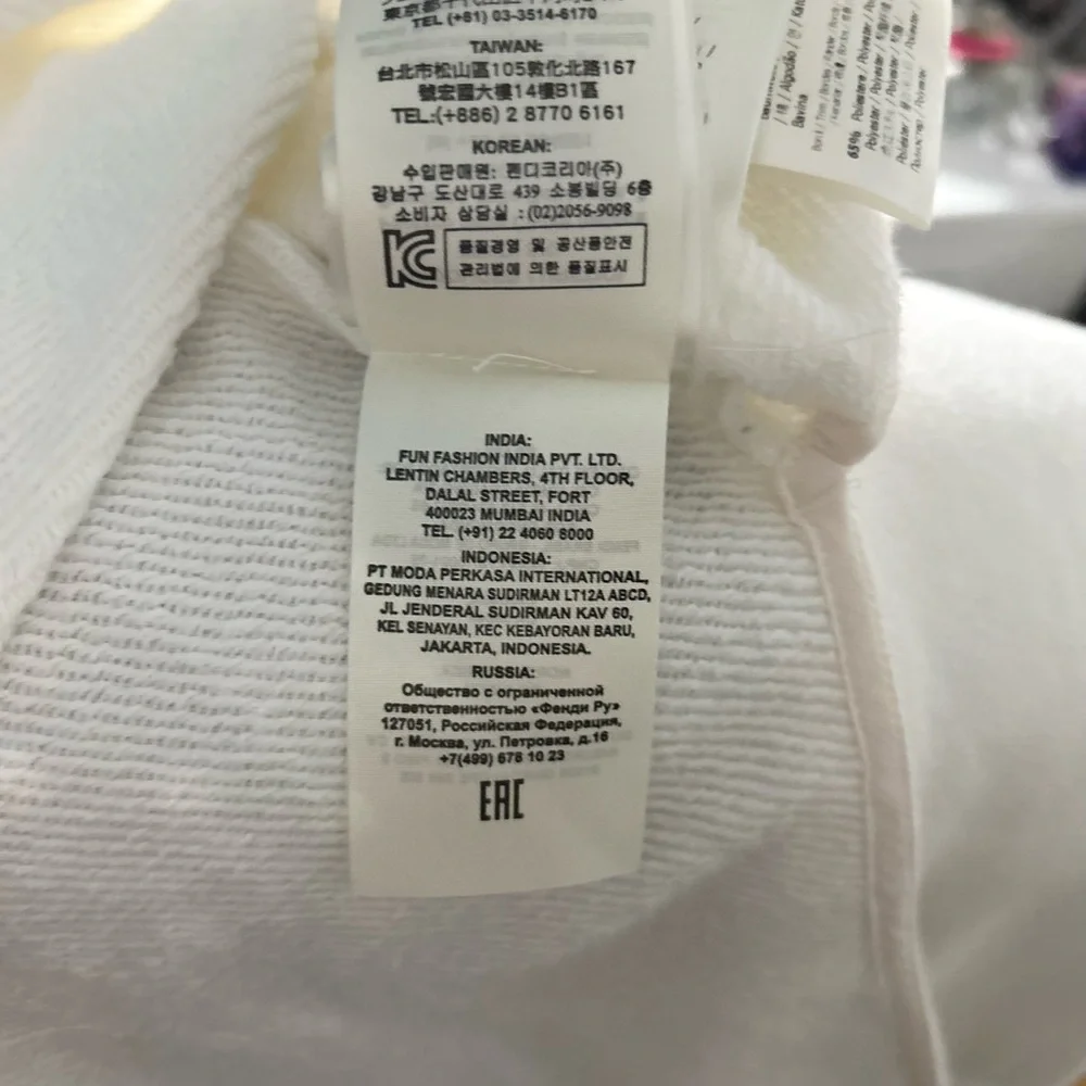 F is Fendi logo eyelet sweatshirt - Picture 10 of 10
